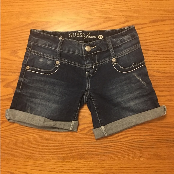 Guess Shorts Guess Stretch Denim Jean Shorts Poshmark